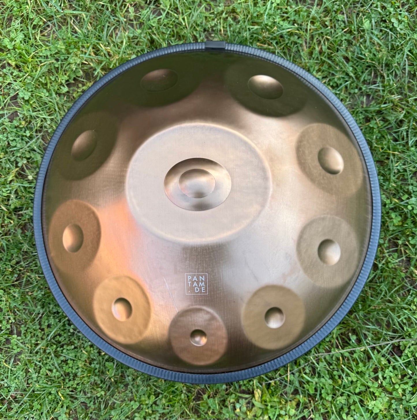 Pantam.de D-Kurd 9+1 Standard Handpan mit Softshell Tasche